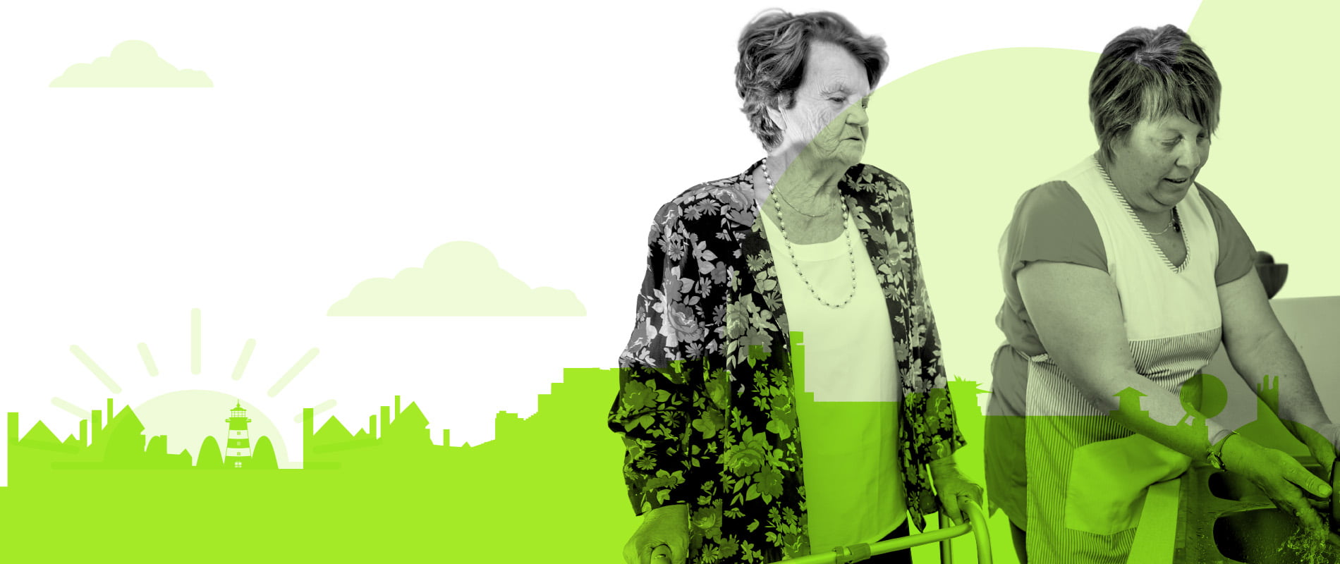 Carers doing their caring thing.